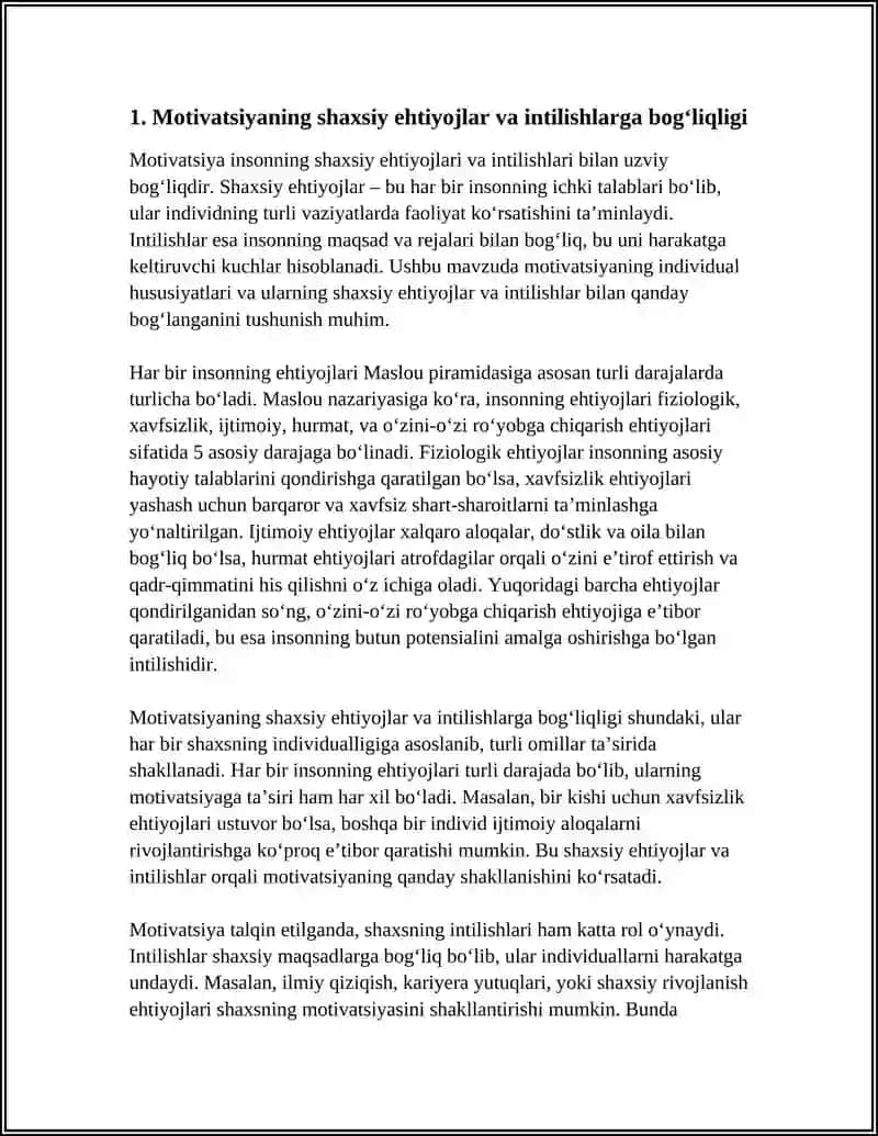 MOTIVATSIYANING INDIVIDUAL HUSUSIYATLARI 3