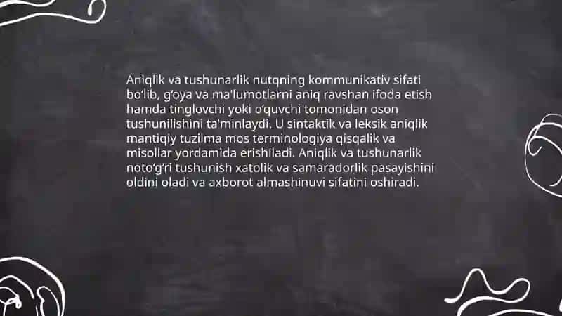 Nutqning asosiy kommunikativ sifatlari 3