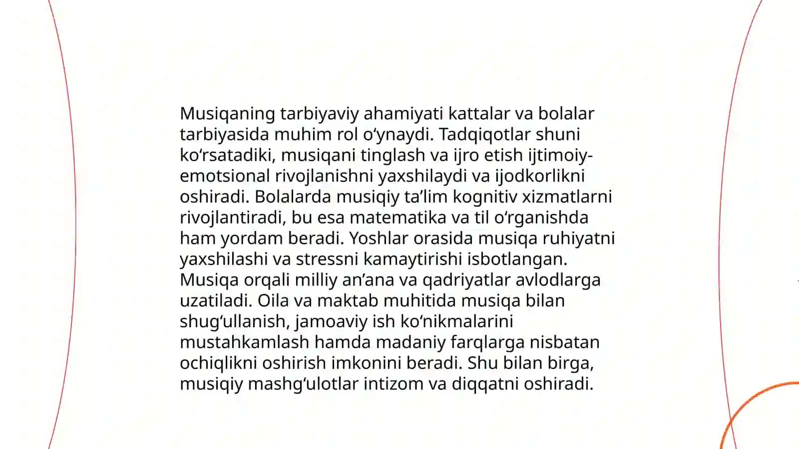 Musiqiy va sheʼriy ijodning mazmuni 3