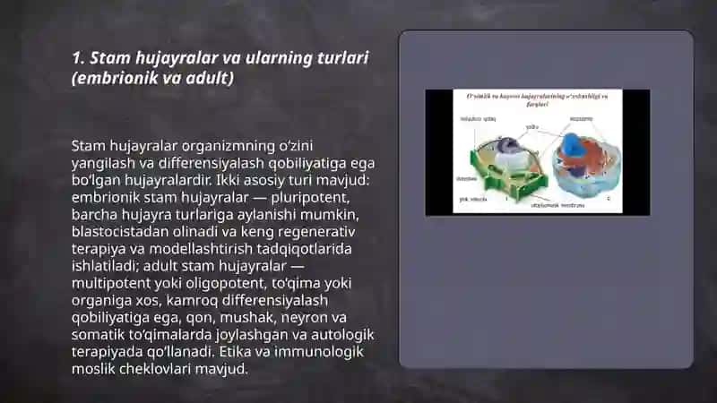 Hujayra biotexnologiyasi 3
