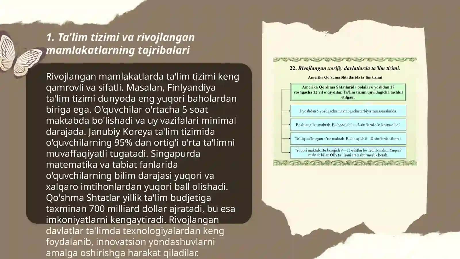 Rivojlangan xorijiy mamlakatlarda ta'lim tizimi 3