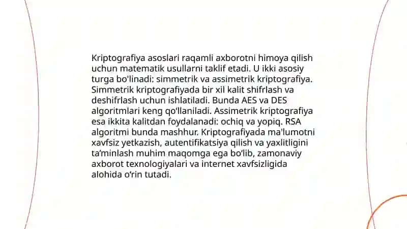 Kompyuter tizimlarda axbarotlarni himoya qilish usullari 3