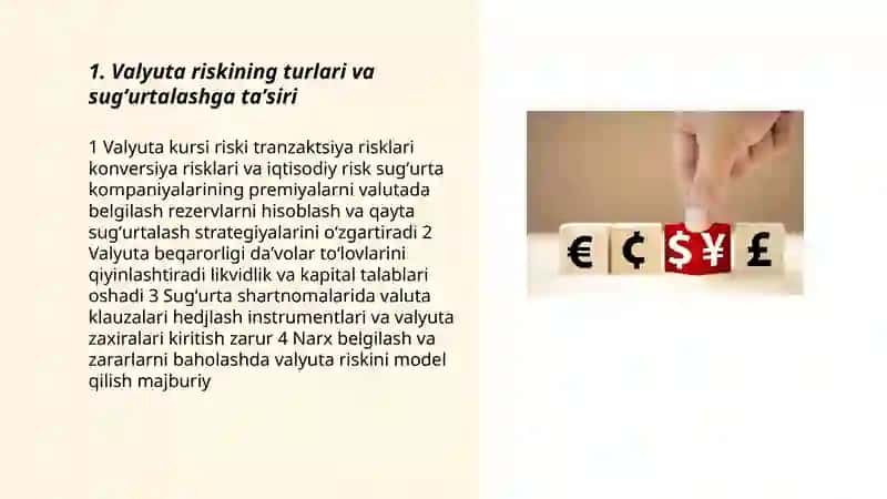 Valyuta riskining sugʻurtalash usullari 3