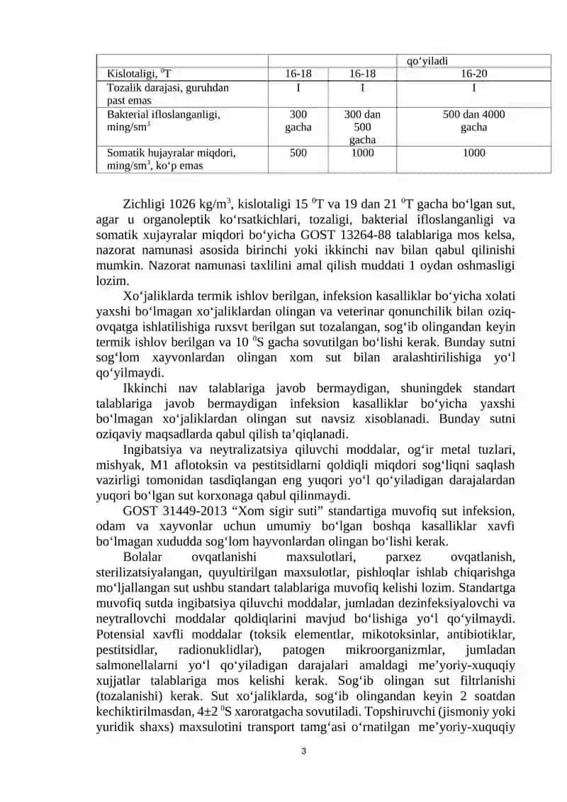 SUTNI QABUL QILISh VA UNGA IShLOV BERISh 3