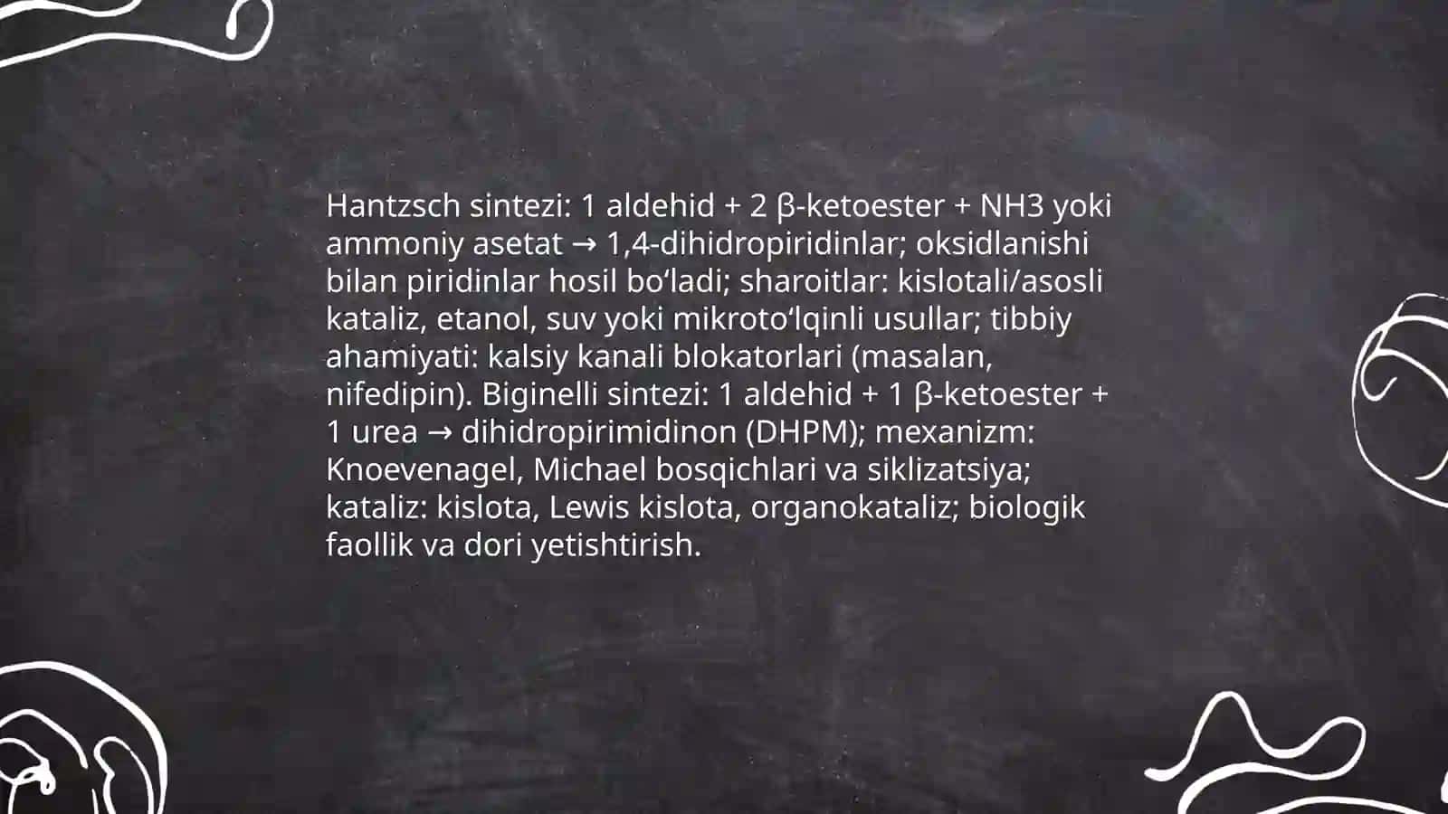 Tibbiy kimyo fanidan mustaqil ish 3
