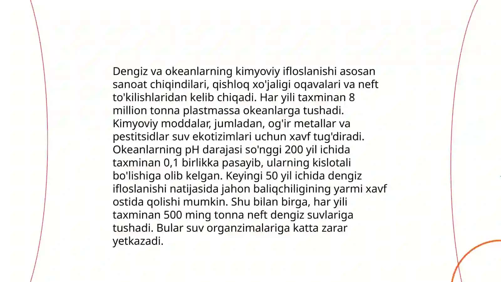 Dunyo okeanining ifloslanishi 3