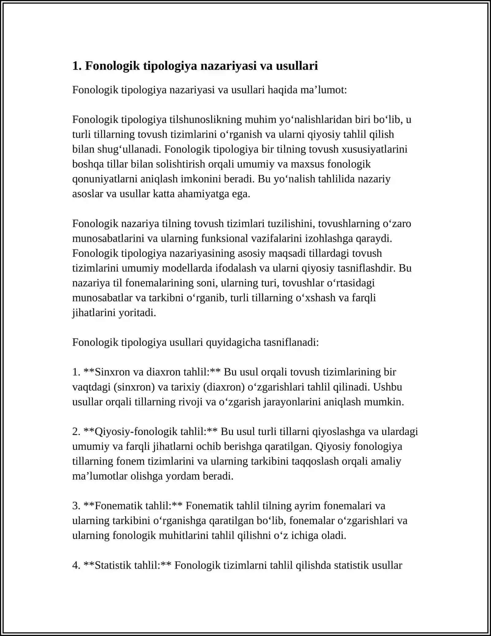 TILNING FONOLOGIK TIPOLOGIYASI 3