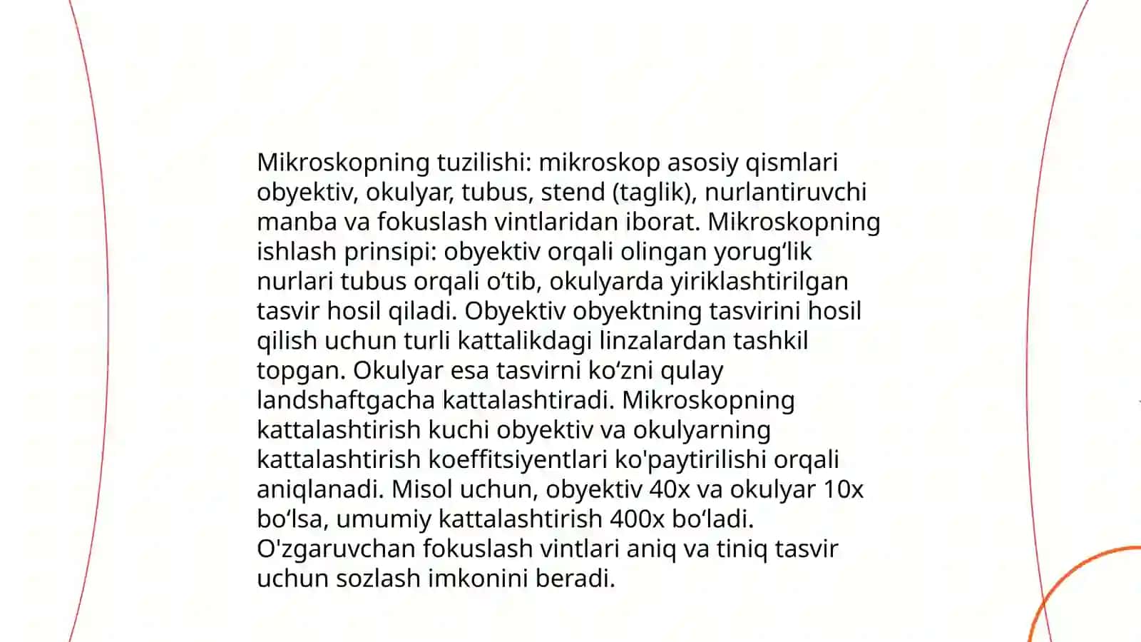Barg ogʻizchalarining harakatini mikroskopda kuzatish 3