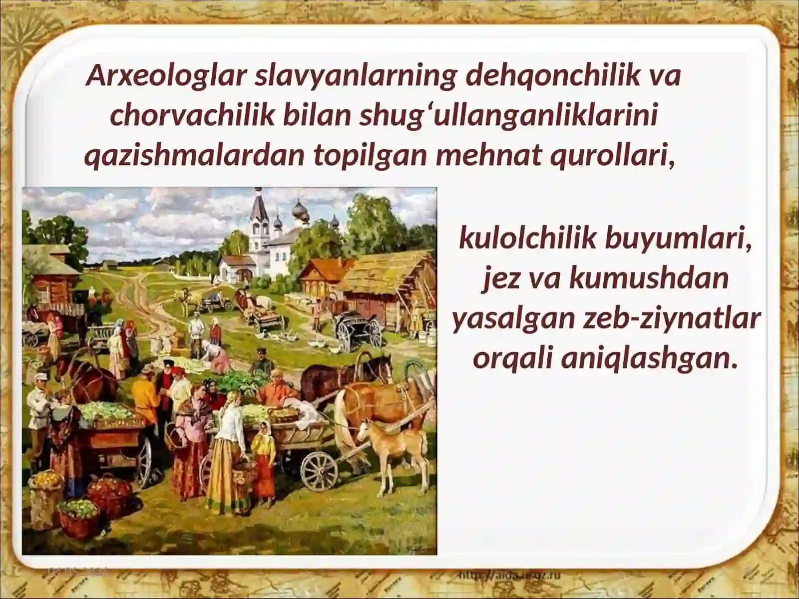 7-sinf Jahon tarixi fanidan Sharqiy Slavyanlar, Kiyev rusi dars taqdimoti 3