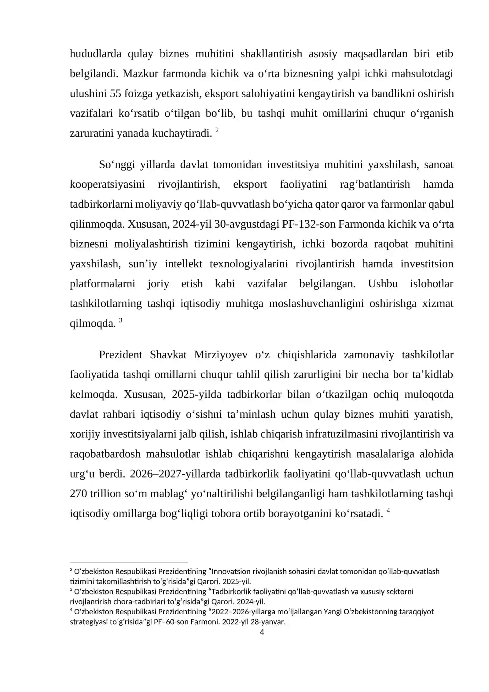TASHQI MUHIT OMILLARINING TASHKILOT FAOLIYATIGA TA’SIRI TAHLILI 3