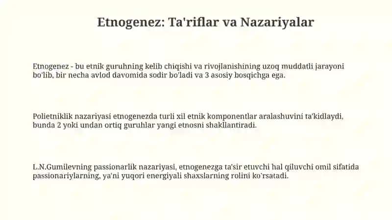 Etnogenez 3