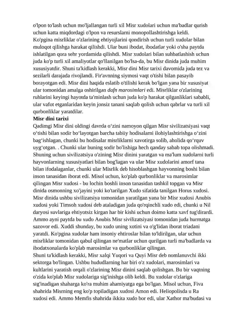 Qadimgi Misrda din va mifologiya 3