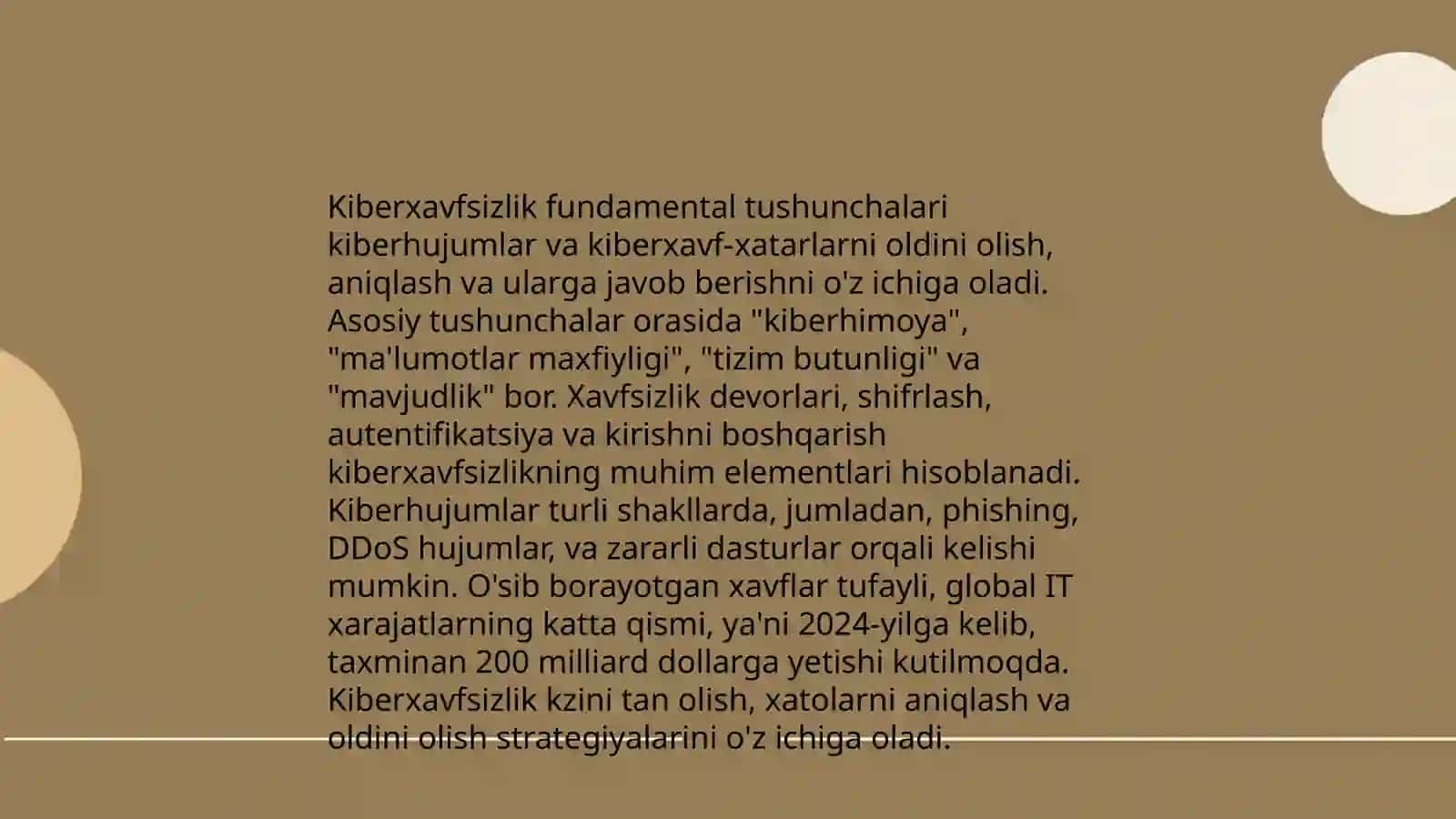 Axborot texnologiyalari sohasidagi tahdidlar va ularning oldini olish 3