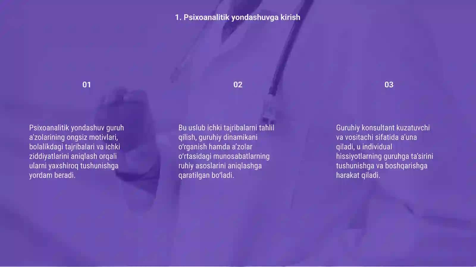 Psixoanalitik yondashuv 3