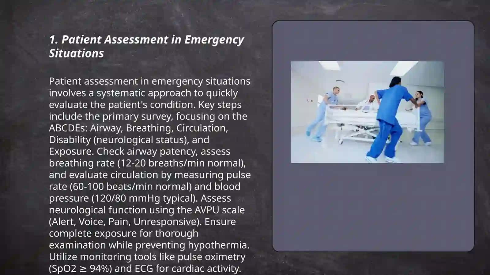 Patient Assessment in Emergency Situations 3