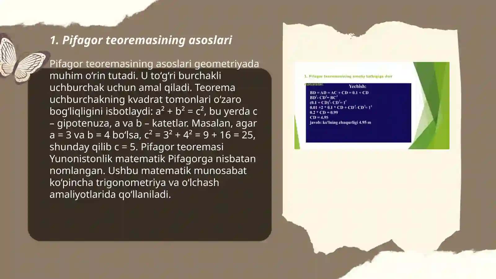 Pifagor teoremasi 3