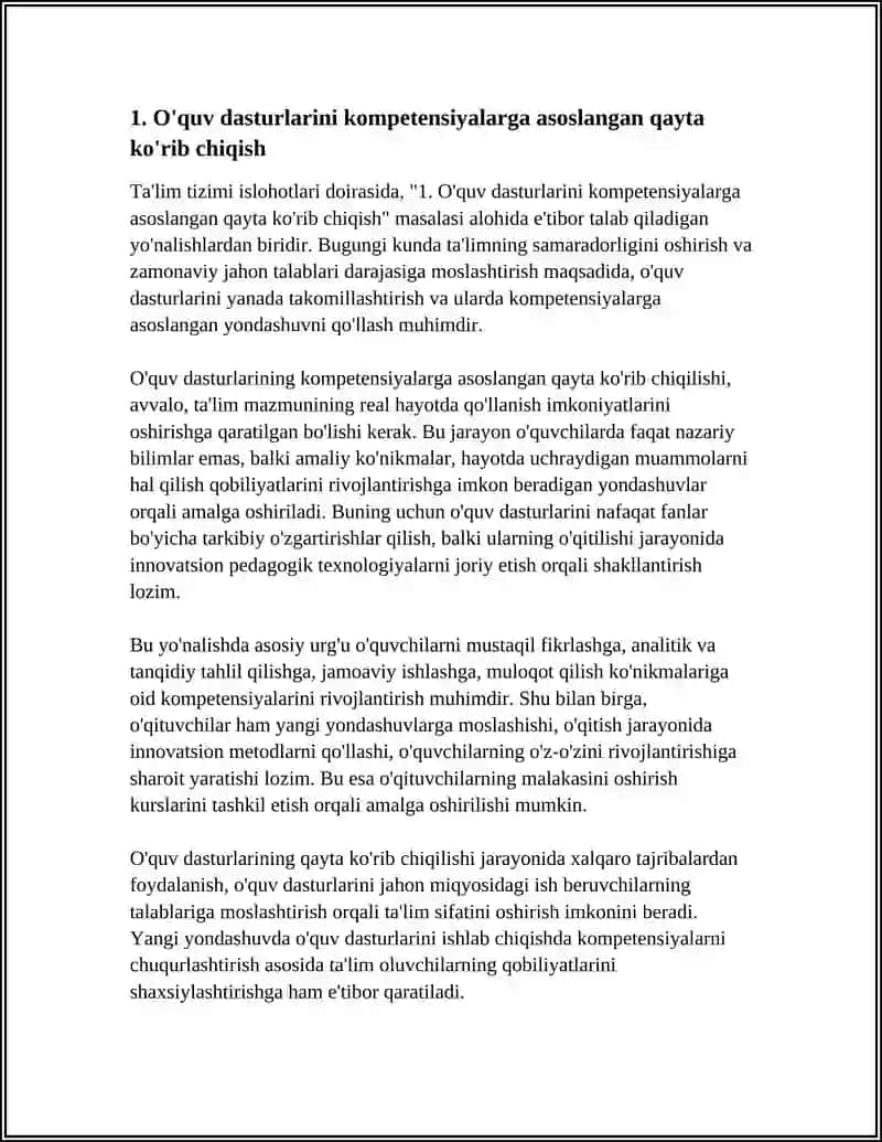 TA'LIM TIZIMI ISLOHOTLAR 3