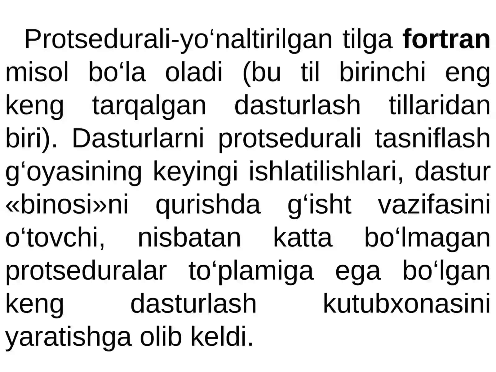 Obʻyektga yoʻnaltirilgan dasturlash tillari 3
