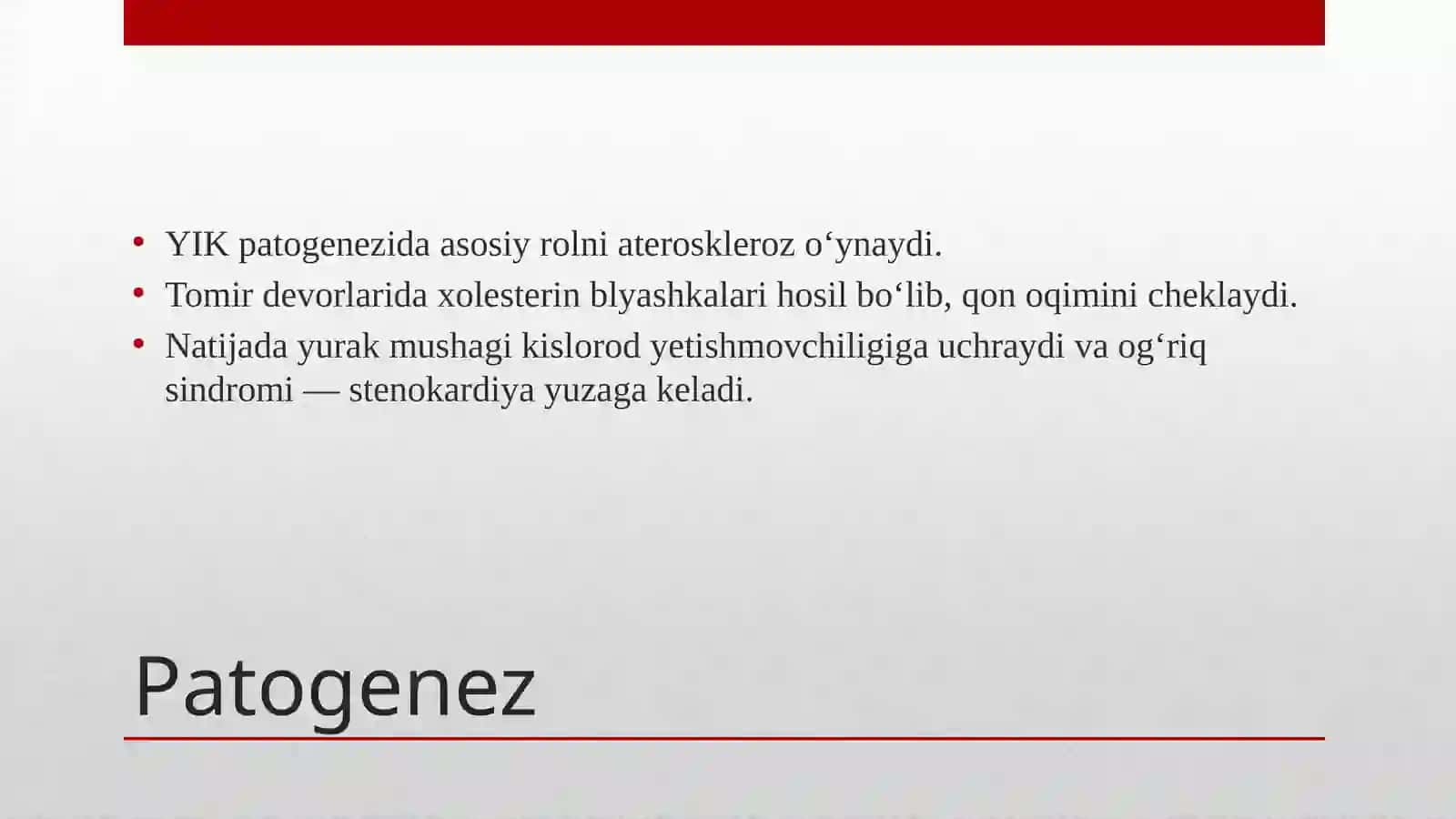YURAK ISHEMIK KASALLIGINI DAVOLASH USULLARI 3