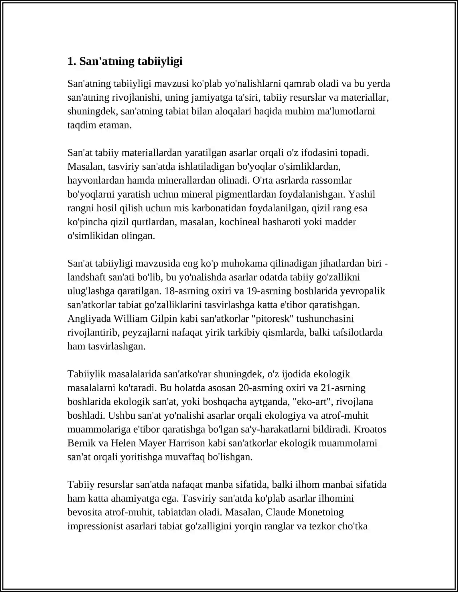 NAFOSAT BILAN SAN'ATNING TABIIY VA SUNʼIY DARAJALARI 3