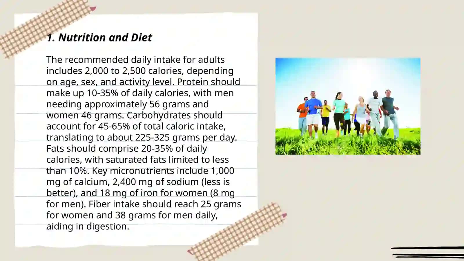 Nutrition and Diet 3