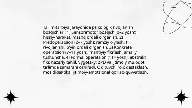 Ta'lim tarbiya psixologiyasi 3
