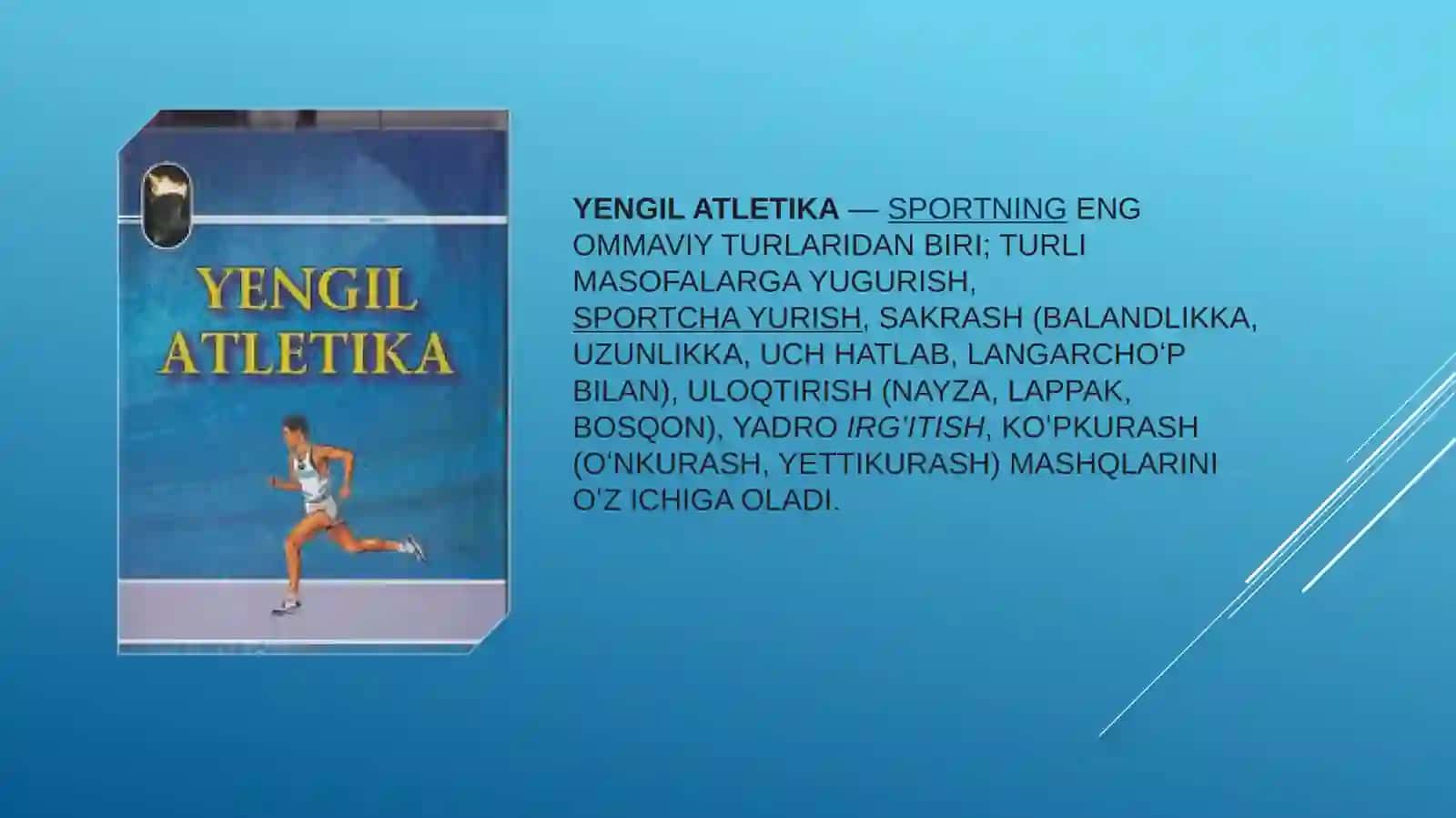 YENGIL ATLETIKANING KELIB CHIQISH TARIXI 3