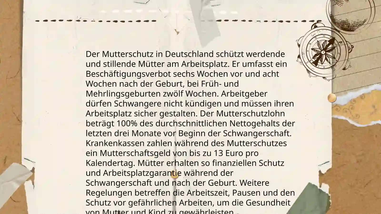 Die Berufstätigkeiten von Müttern 3