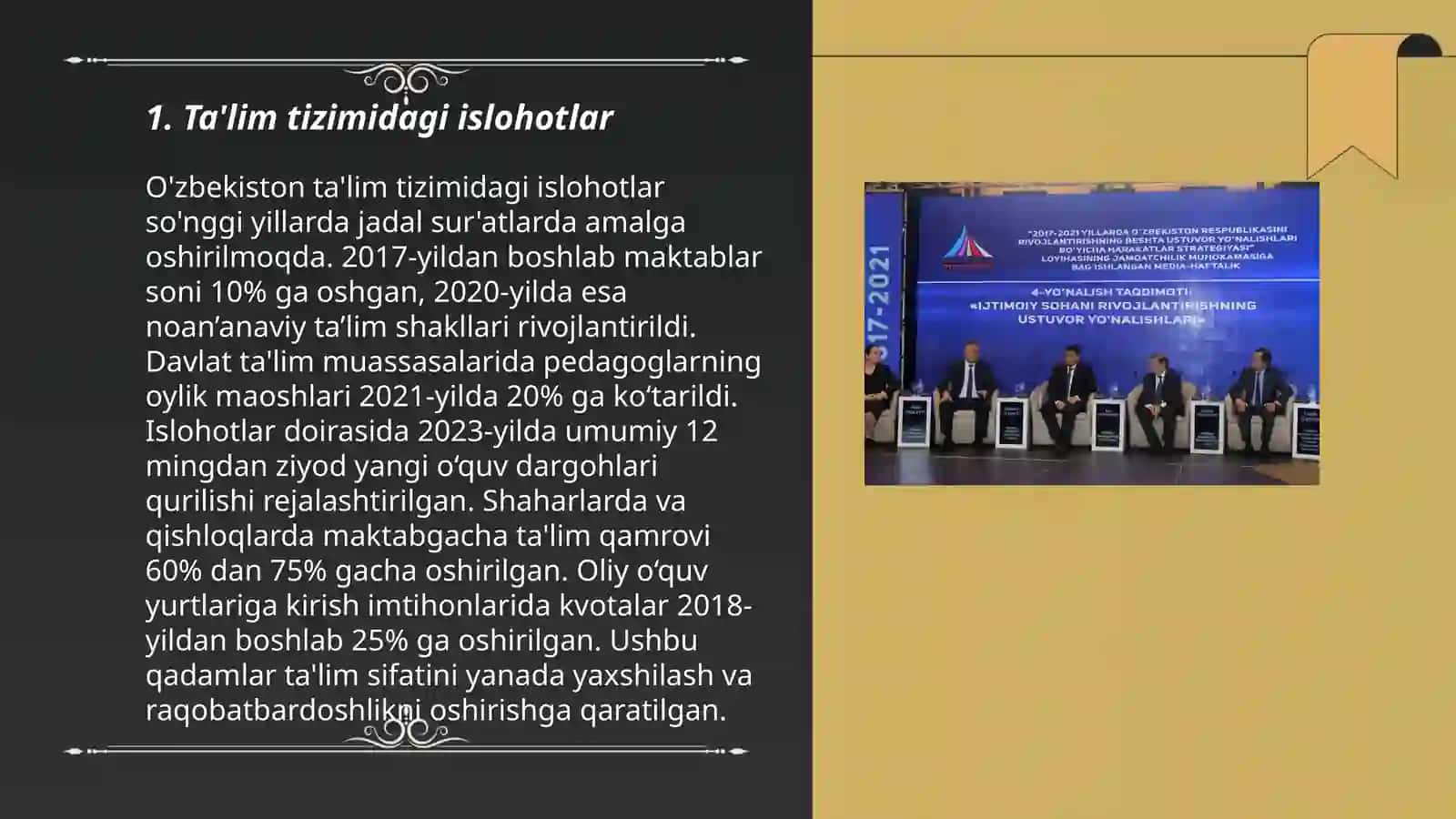 Ta'lim tizimidagi islohotlar 3