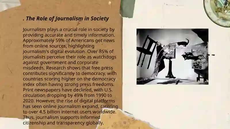 The Role of Journalism in Society 3
