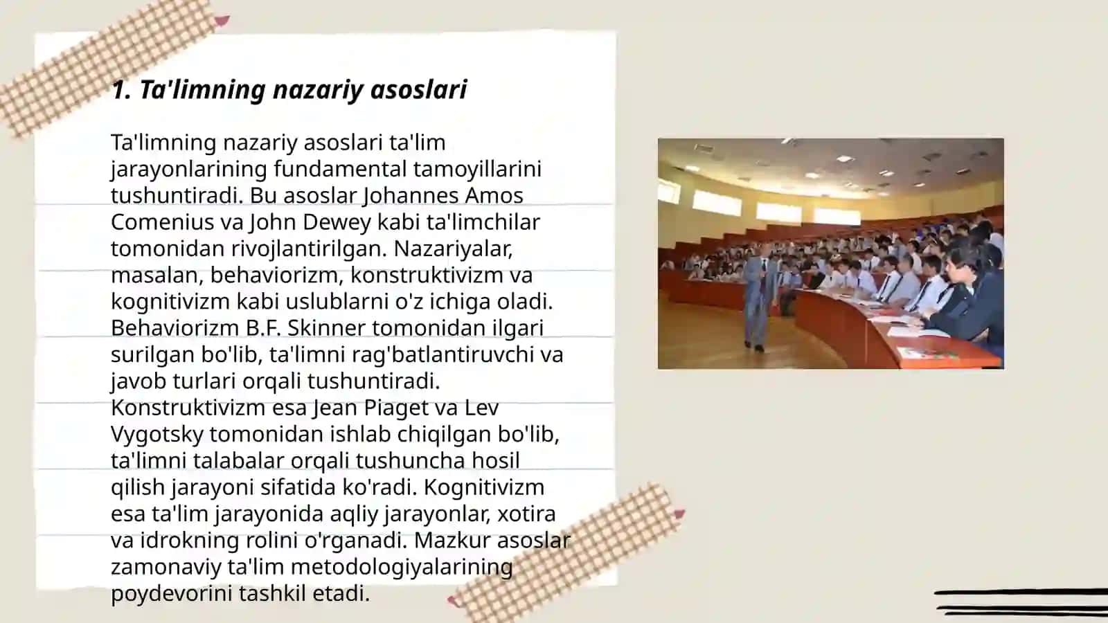 Ta'limning Nazariy Asoslari 3
