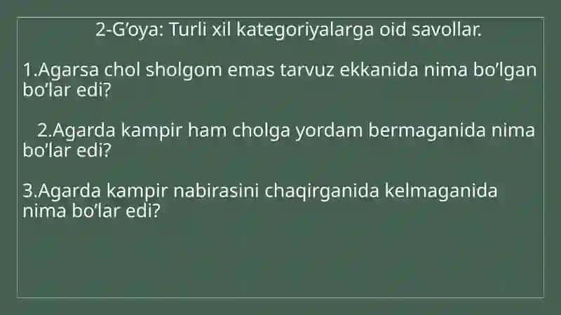 Kreativ pedagogika sholg’omertagi 3