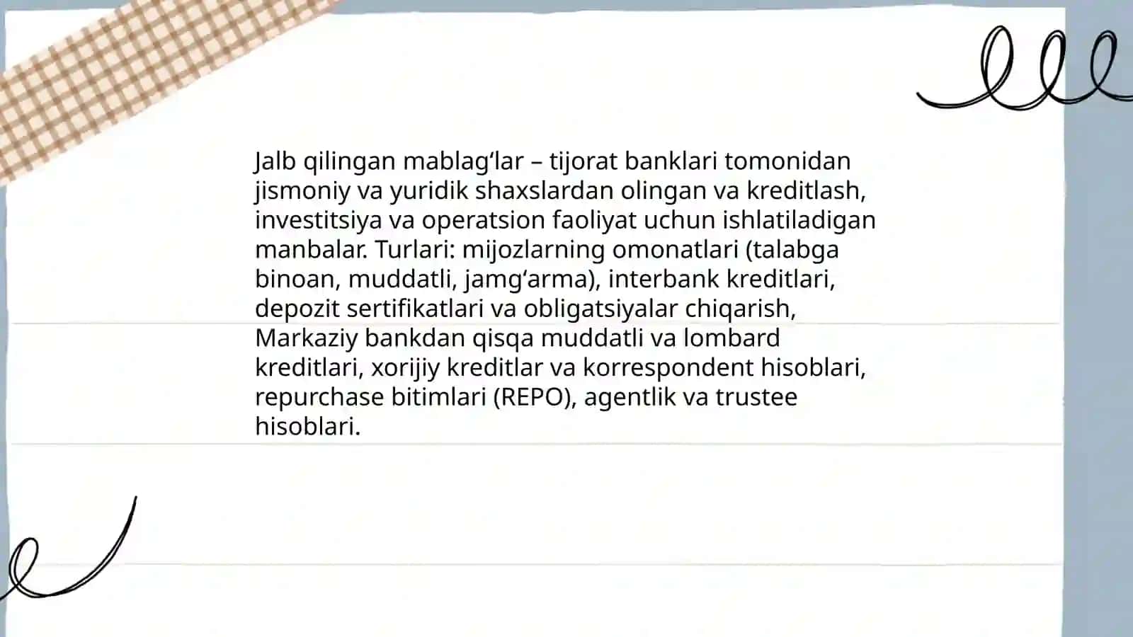 Tijorat banklarining jalb qilingan mablagʻlari 3