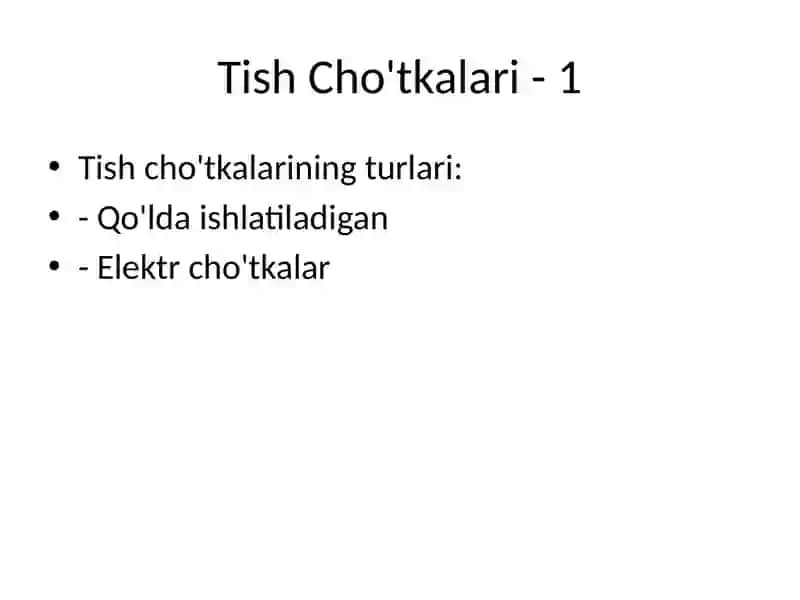 Og'iz Bo'shlig'i Gigiyenasi Maxsus Vositalari 3