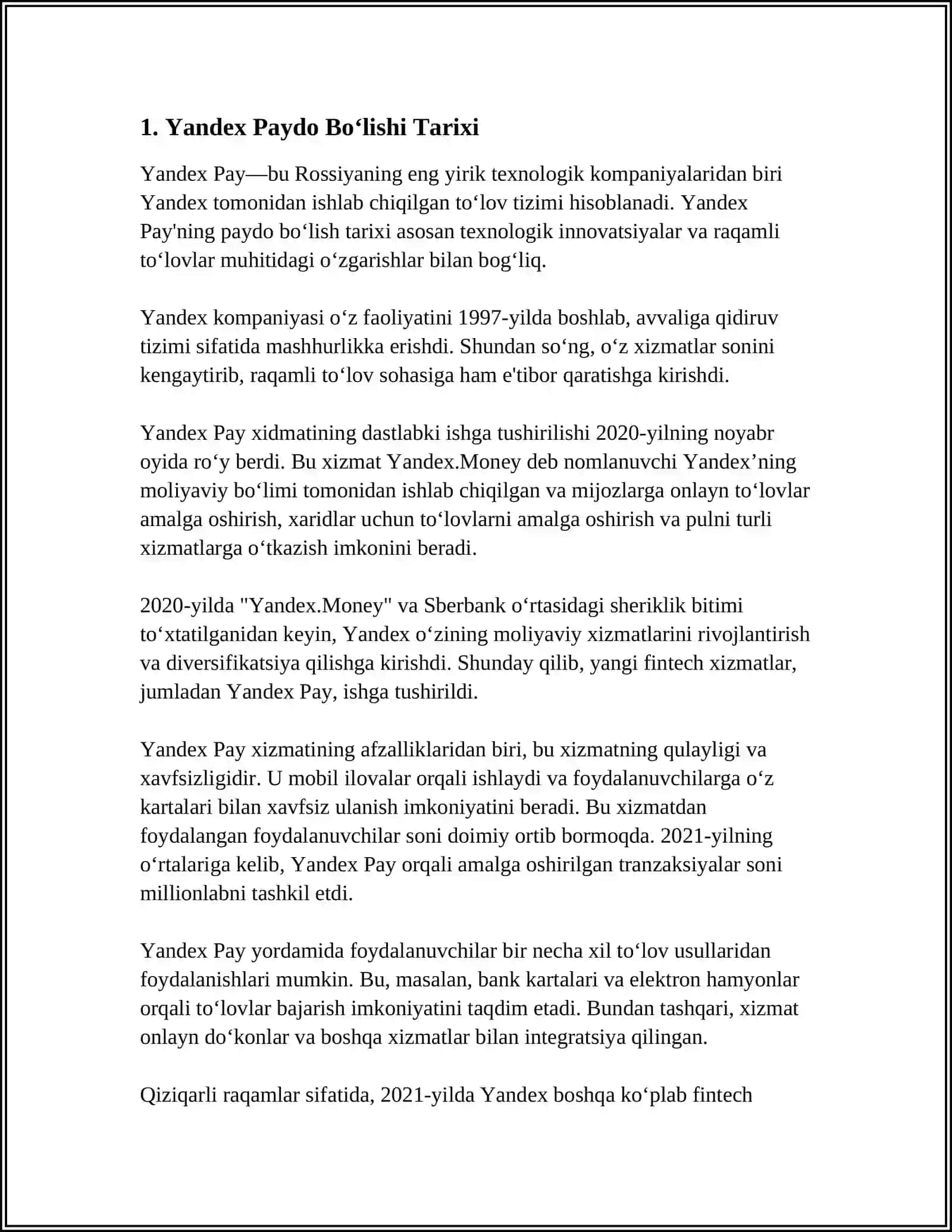 Yandex Paydo Bo‘lishi Tarixi 3