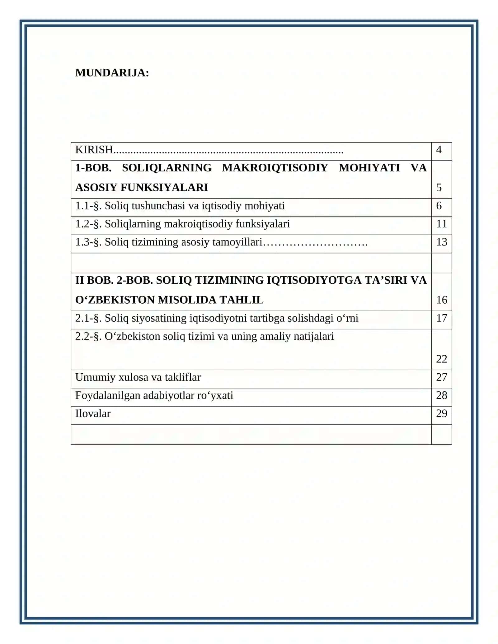 Soliqlarning makroiqtisodiy mohiyati va roli 3