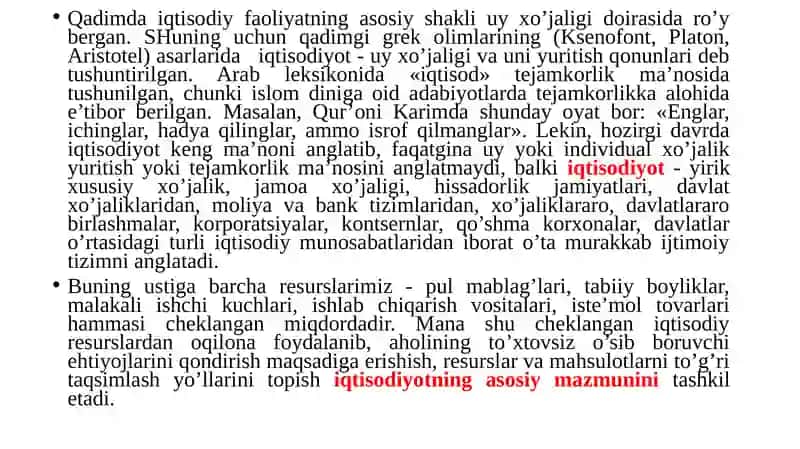 Iqtisodiyot nazariyasi 3
