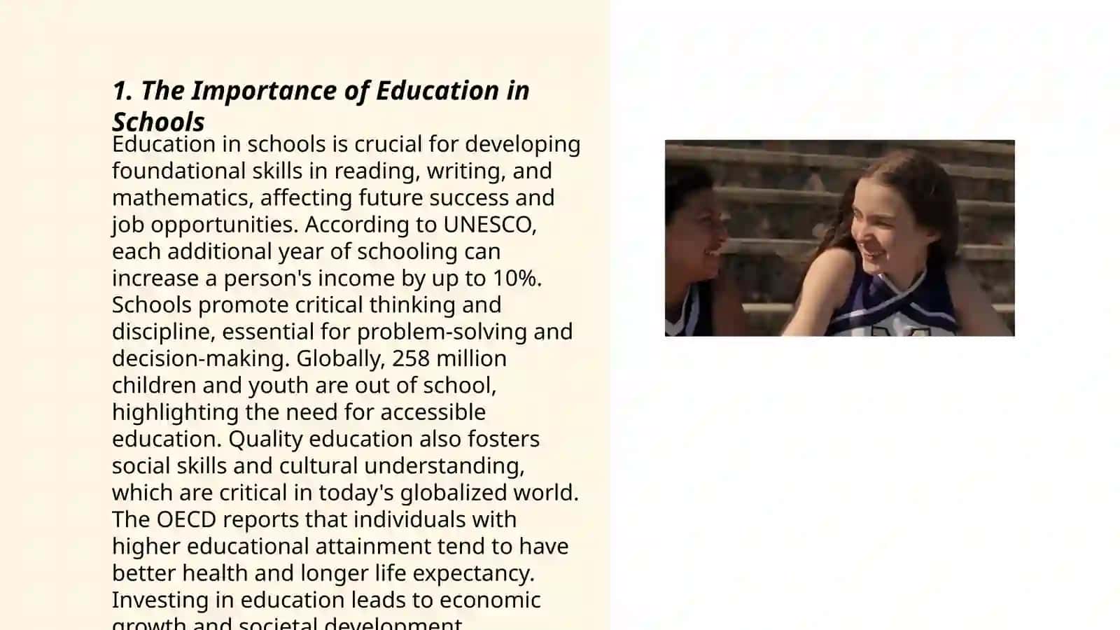 The Importance of Education in Schools 3
