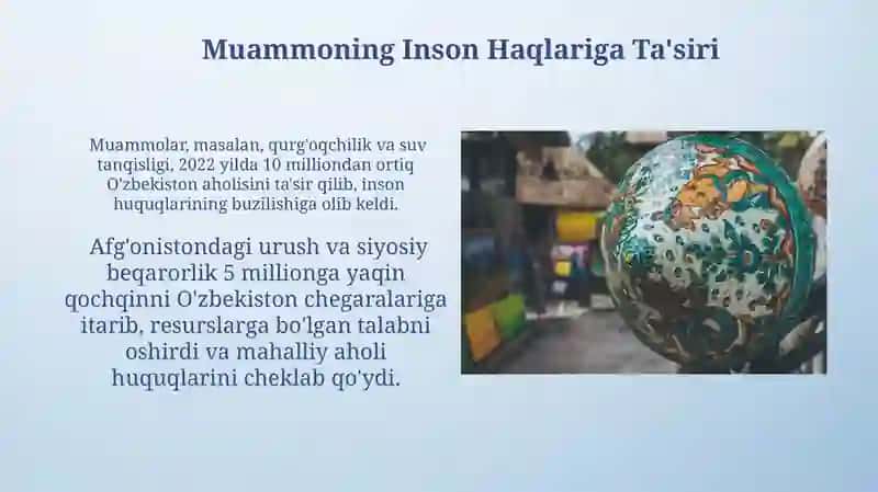 Global muammolarning mezonlari va darajalari 3
