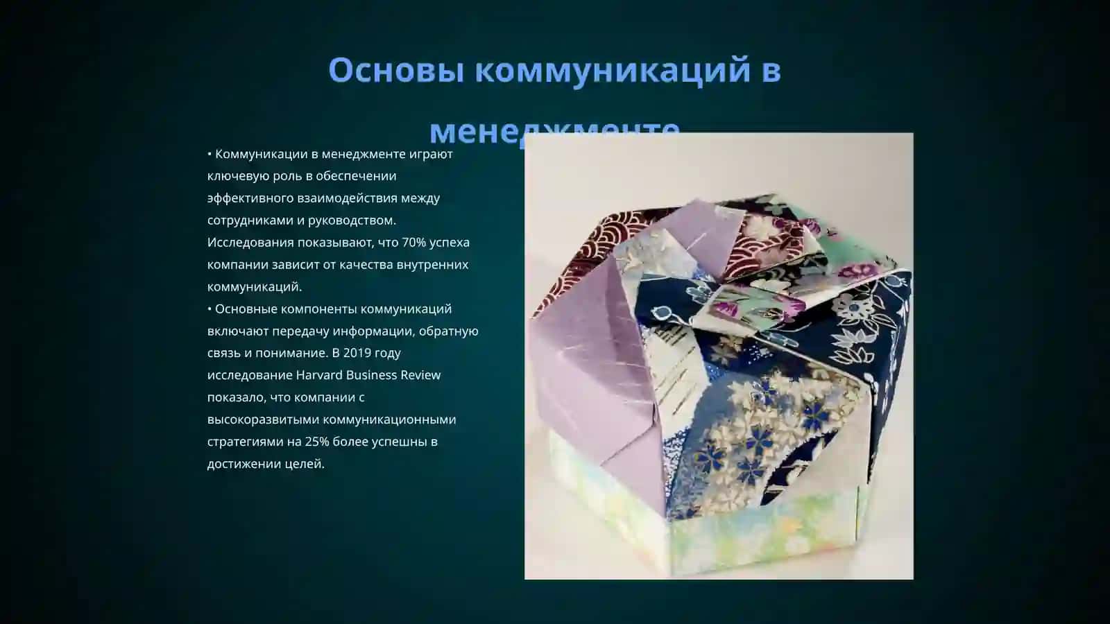 Коммуникации в менеджменте 3