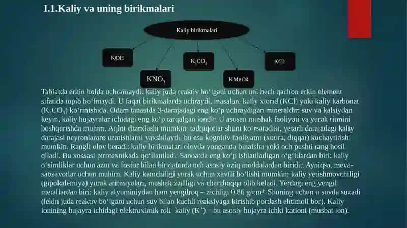 Kaliy gidroksidning sanoatda ishlab chiqarilishi 3