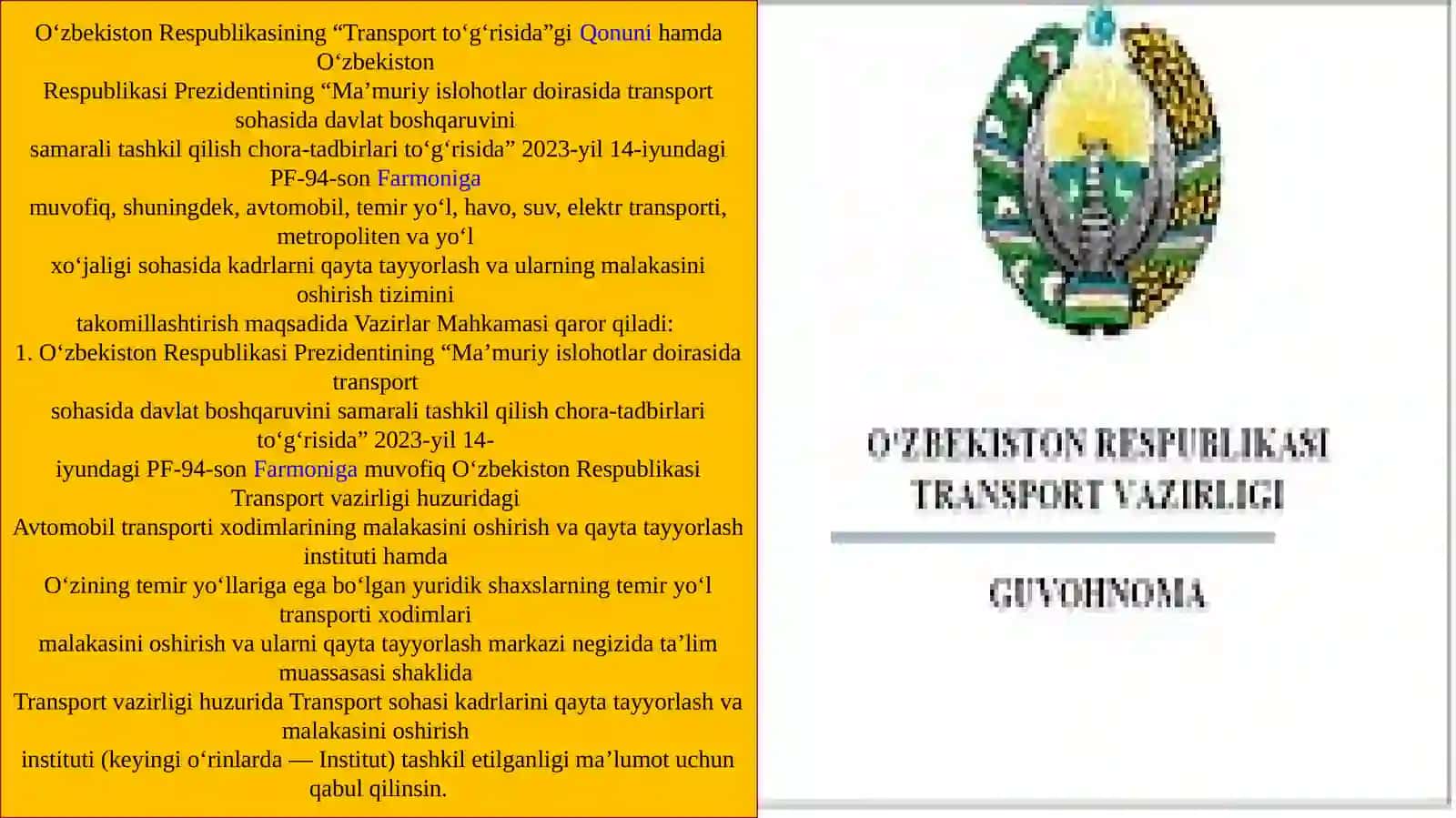 Logistika kadrlar tayyorlash va malakasini oshirish 3
