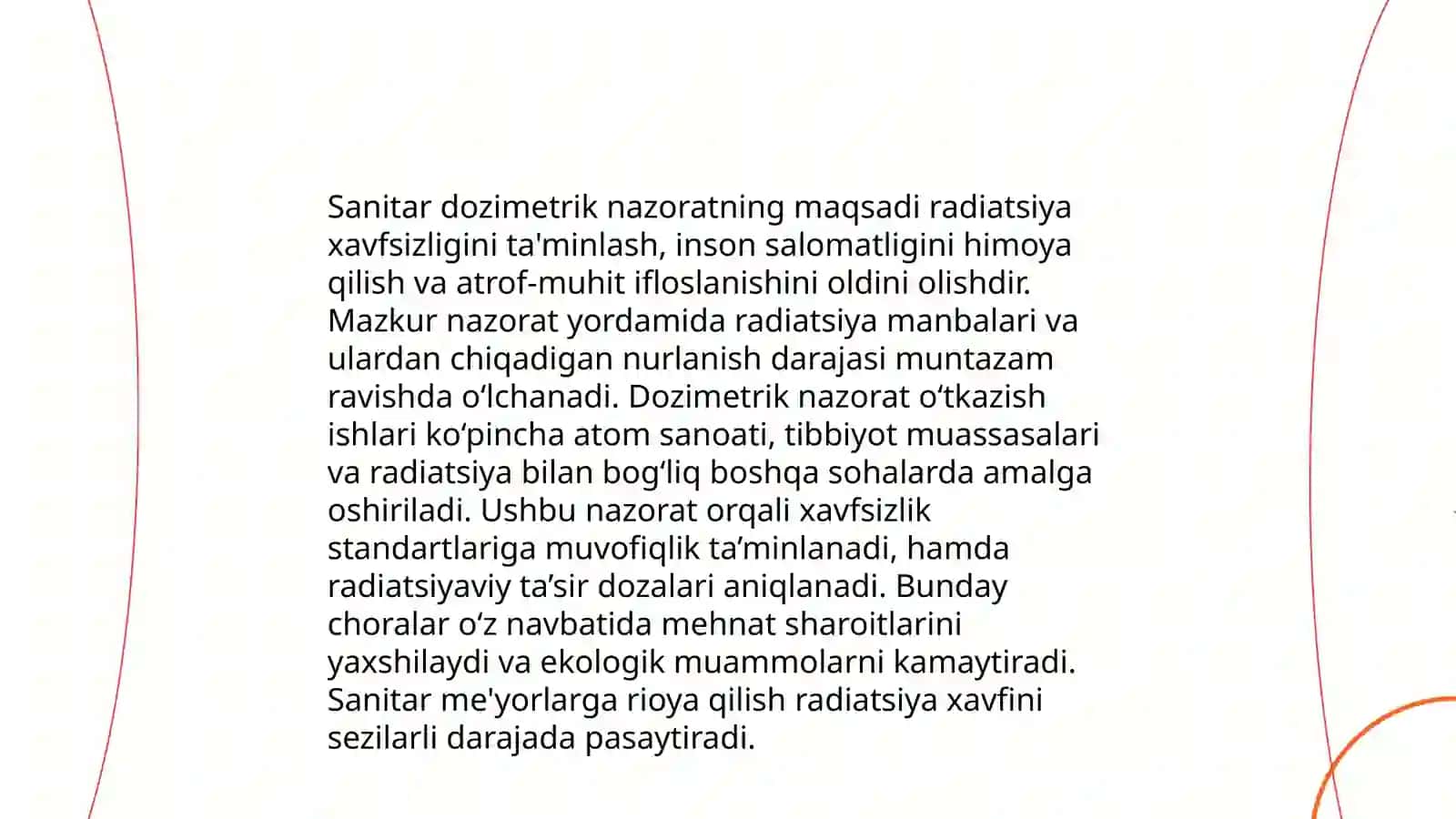 Sanitar dozimetrik nazorat haqida tushuncha 3