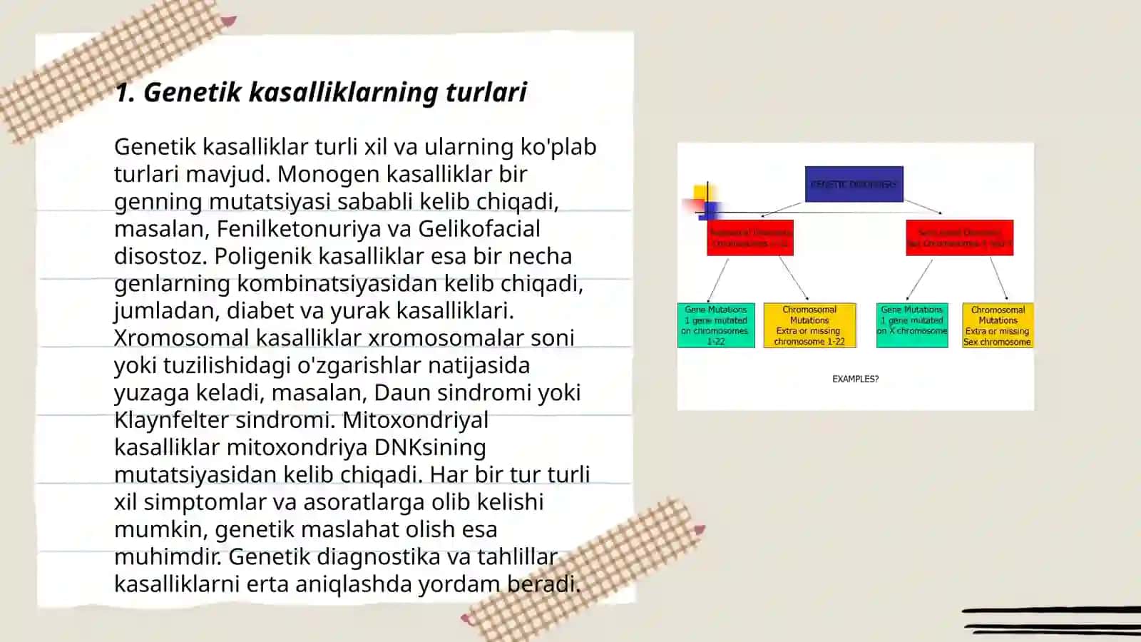 Genetik kasalliklar 3