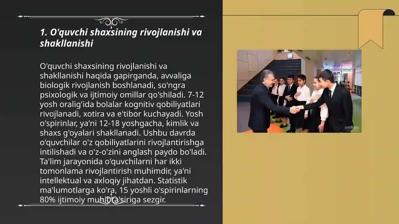 O'quvchi shaxsi tarbiyaning obyekti va subyekti sifatida 3