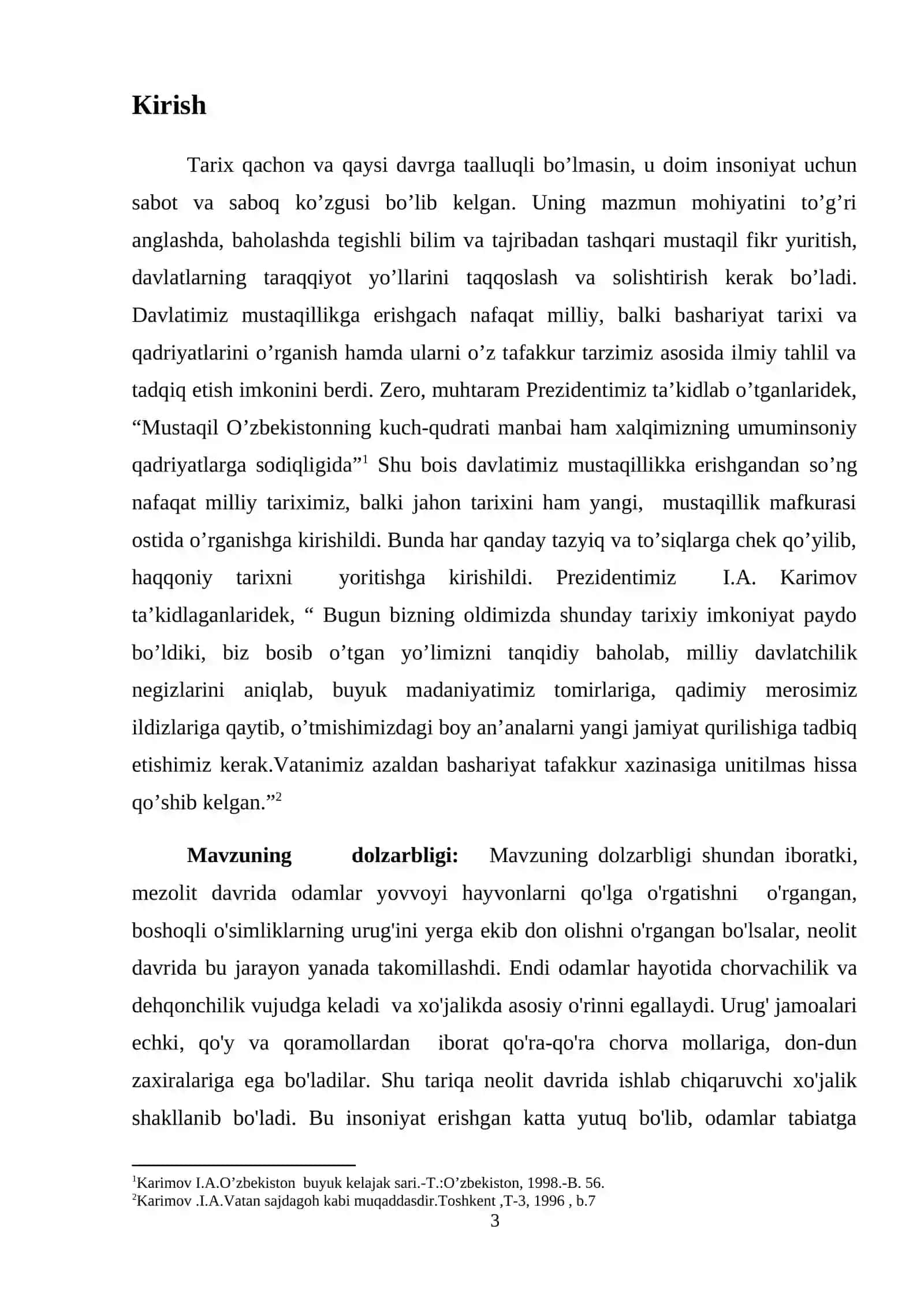 JAHON HUDUDLARIDA MEZOLIT DAVRI MASKANLARI 3