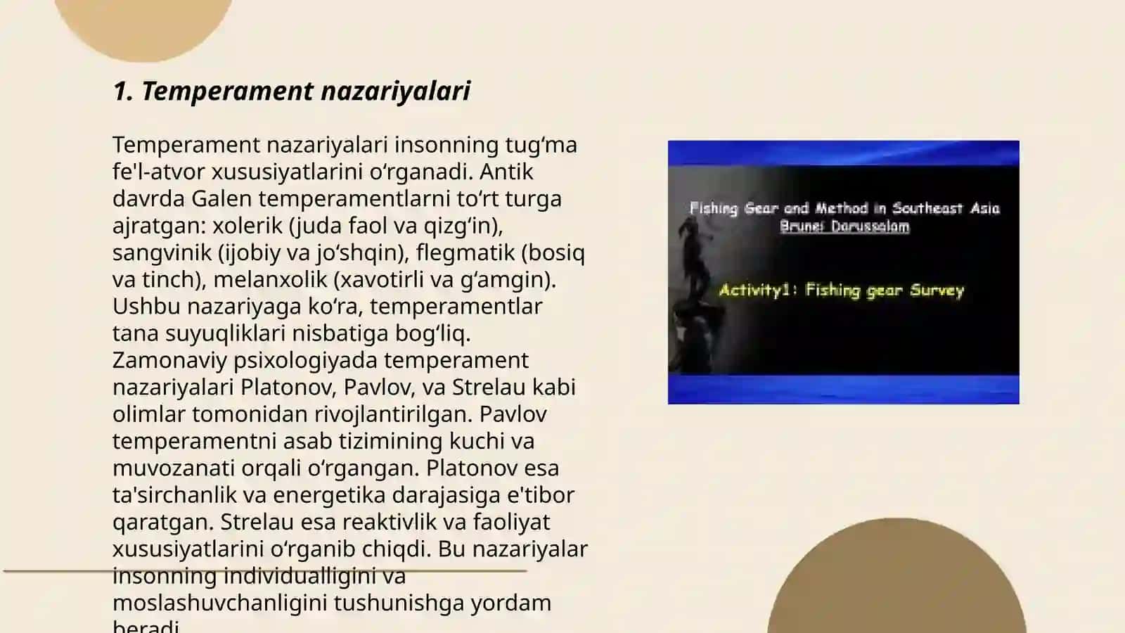 Temperament so'rovnomasi Y.Strelyau metodikasi 3