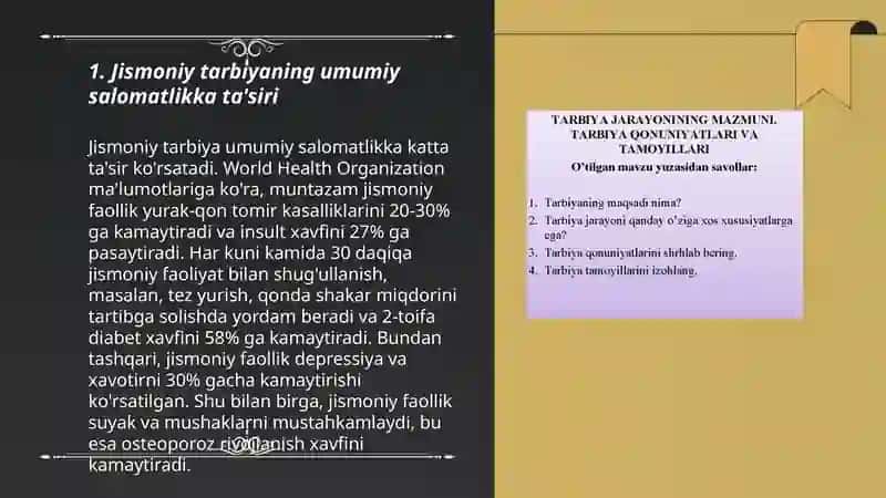 Jismoiniy tarbiyaning salomatlikka ta'siri 3