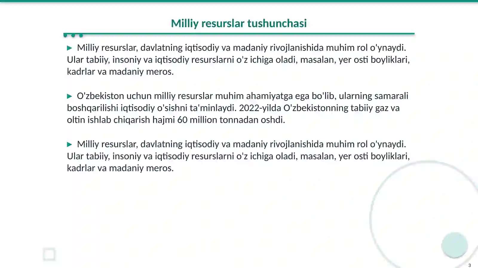 Internet tarmog‘ida milliy resurslardan foydalanish 3