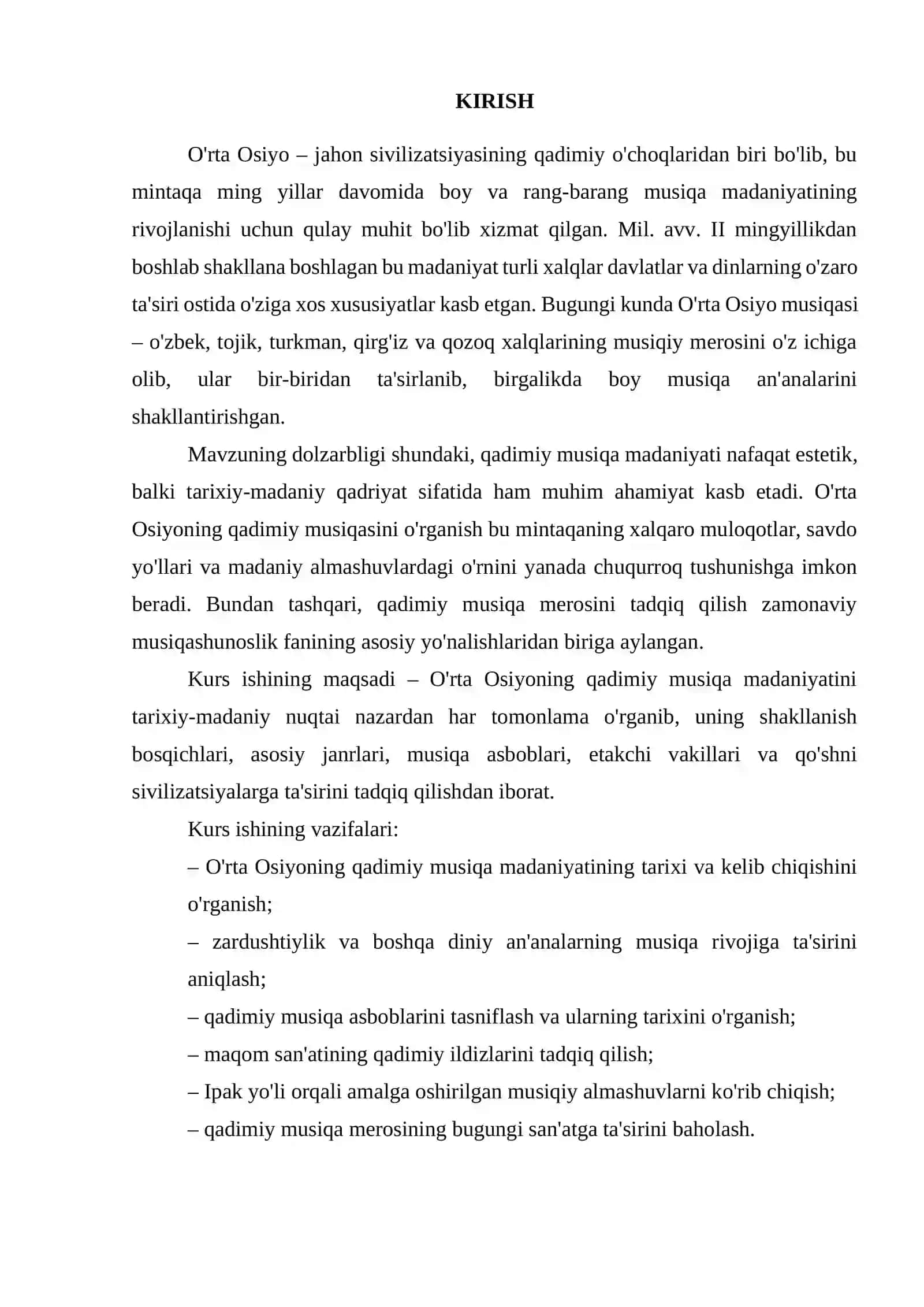 O'rta Osiyoning qadimiy musiqa madaniyati 3